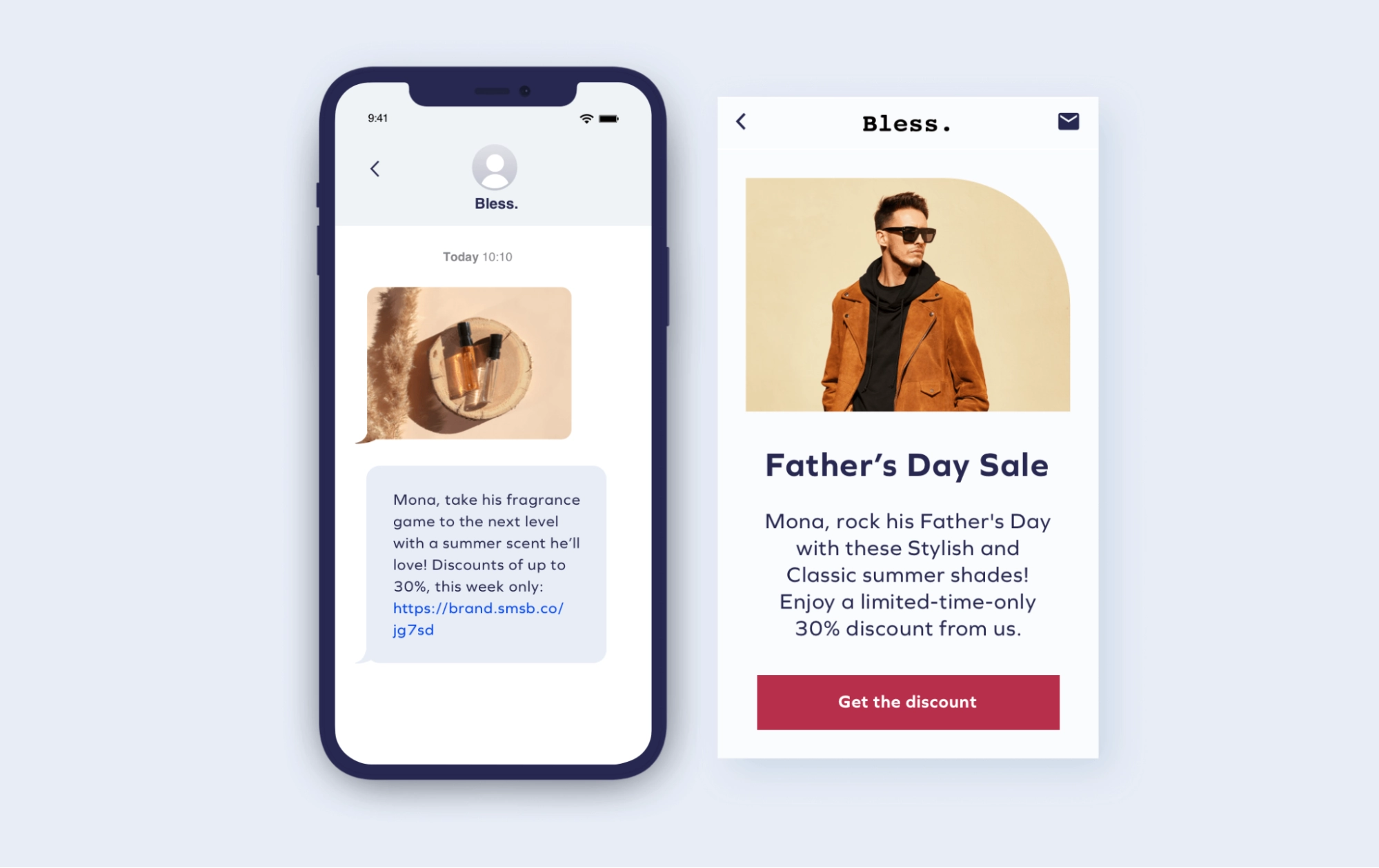 SMS to remind customers about an offer